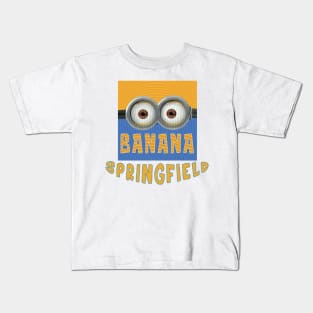 DESPICABLE MINION AMERICA SPRINGFIELD Kids T-Shirt